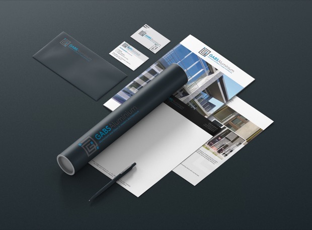 Gabs Aluminium — Stationery & Corporate Identity by MyTsmall Designs