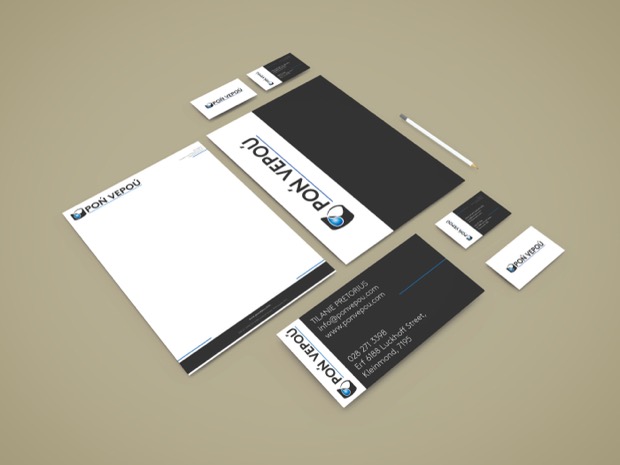 Pon Vepou — Stationery & Corporate Identity by MyTsmall Designs