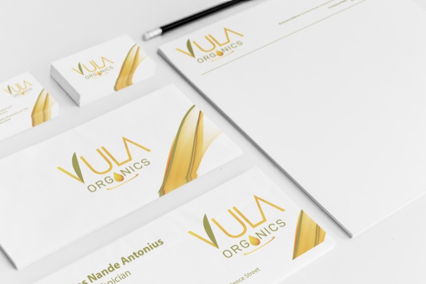 VulaOrganics — Stationery & Corporate Identity by MyTsmall Designs